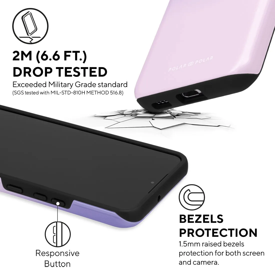 Violet Blue Pastel Custom - Samsung Galaxy S22 5G Case