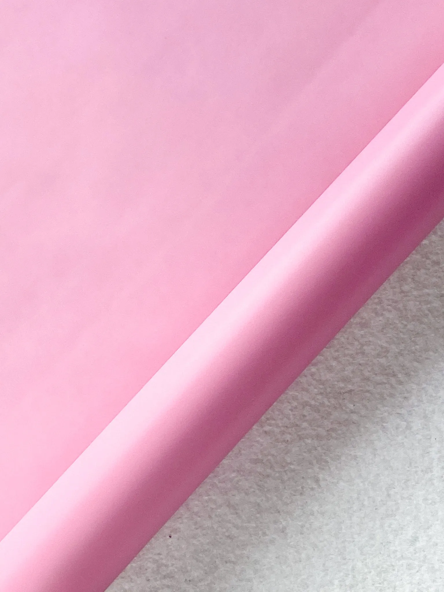 Waterproof Matte Transparent wrapping paper roll in variety color