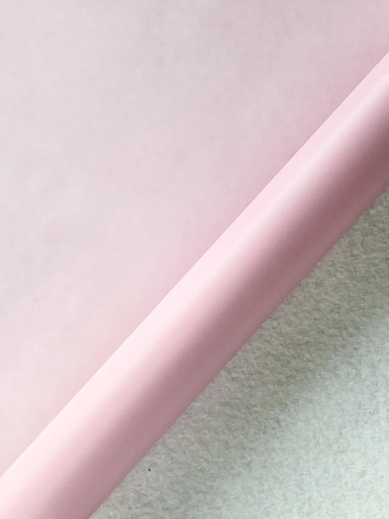 Waterproof Matte Transparent wrapping paper roll in variety color