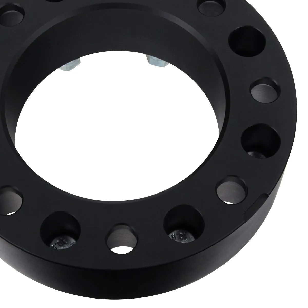 Wheel Spacers Ford F150 / Ram 1500 - 5x5.5" BP / 1/2" x 20 Studs   Valve Caps