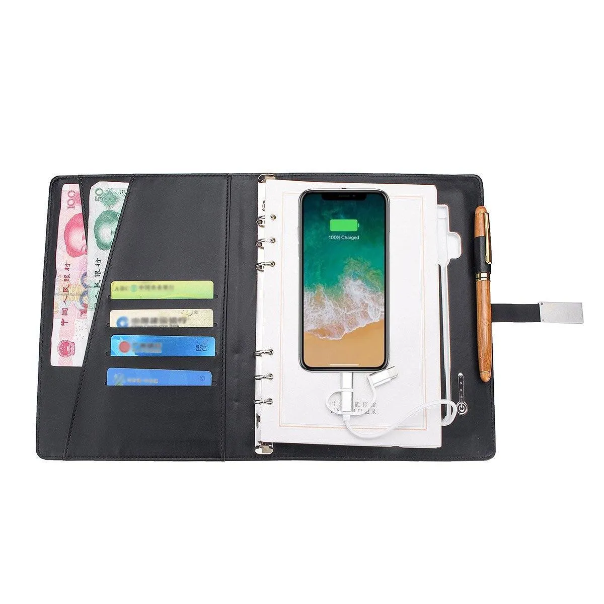 Wireless Charging Notebook