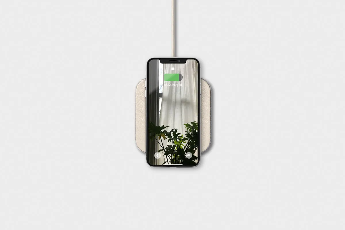 Wireless Charging Pad in Bone