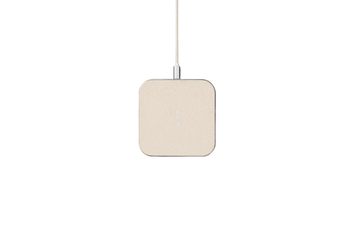 Wireless Charging Pad in Bone