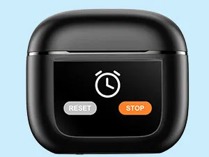 Wireless Earbuds Bluetooth 5.3 Headphones with LED Touch Screen 50H Playtime Deep Bass Stereo Ear Buds with Mic IPX7 Waterproof in Ear Earphones for Pad Tablet Laptop Android/iOS Phones