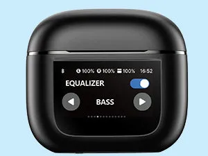 Wireless Earbuds Bluetooth 5.3 Headphones with LED Touch Screen 50H Playtime Deep Bass Stereo Ear Buds with Mic IPX7 Waterproof in Ear Earphones for Pad Tablet Laptop Android/iOS Phones