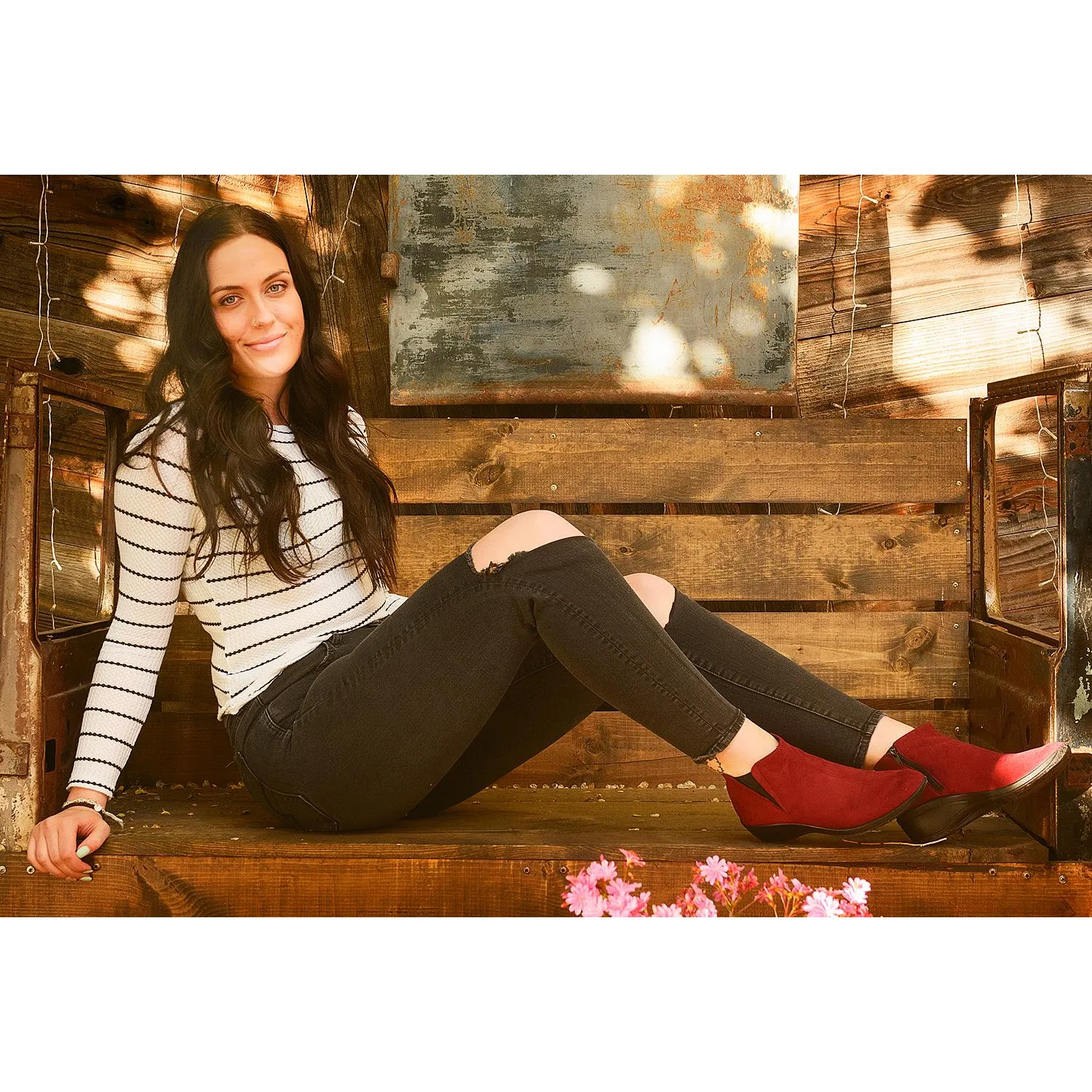 Women's Arcopedico Luana Black Synthetic
