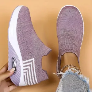 Women's Casual Breathable Slip On Orthopaedic Walking Trainers