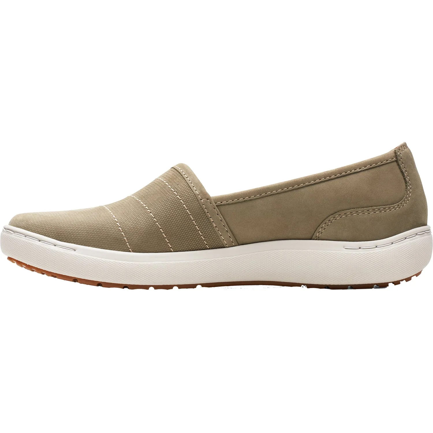 Women's Clarks Nalle Violet Olive Nubuck