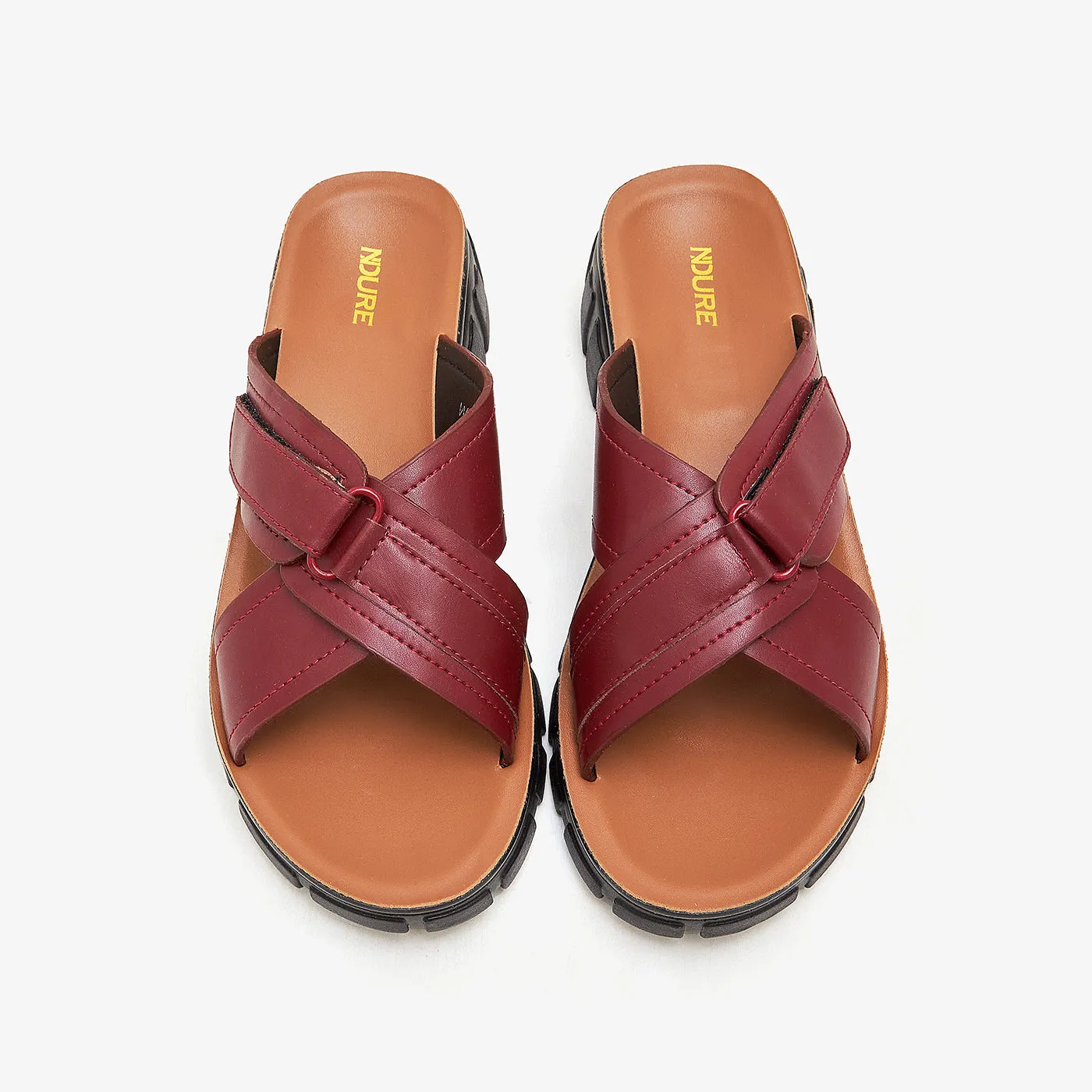 Women's Cross Strap Platforms