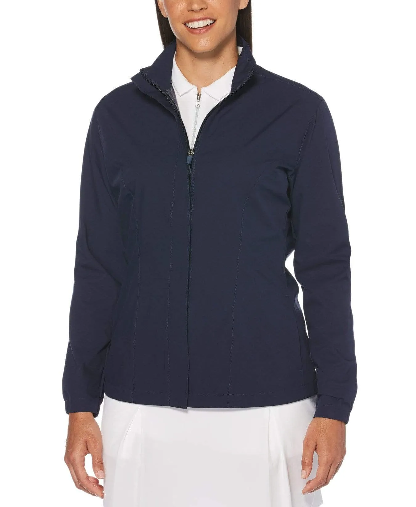 Womens Full Zip Wind Jacket