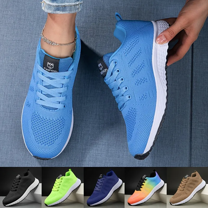 Women's Knitted Sports Shoes