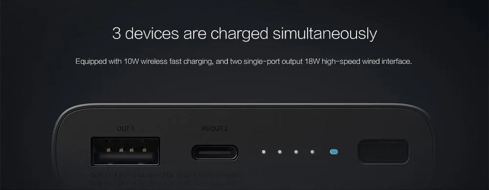 Xiaomi Mi Wireless Power Bank 10000mAh