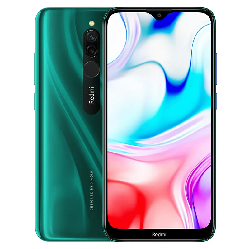 Xiaomi Redmi 8 Global ROM 2 SIM Card Fingerprint LCD Smart Phone gray_4 64G