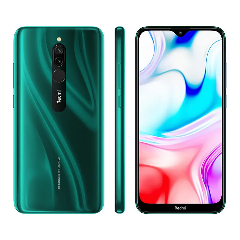 Xiaomi Redmi 8 Global ROM 2 SIM Card Fingerprint LCD Smart Phone gray_4 64G