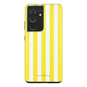 Yellow Stripe Custom - Samsung Galaxy S21 Ultra 5G Case